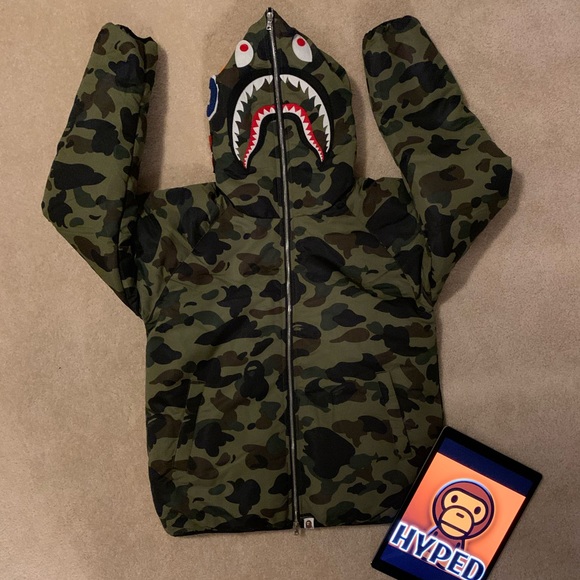 Bape Other - Bape / A Bathing Ape Shark Puffy Jacket Medium